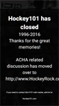 Mobile Screenshot of hockey101.com